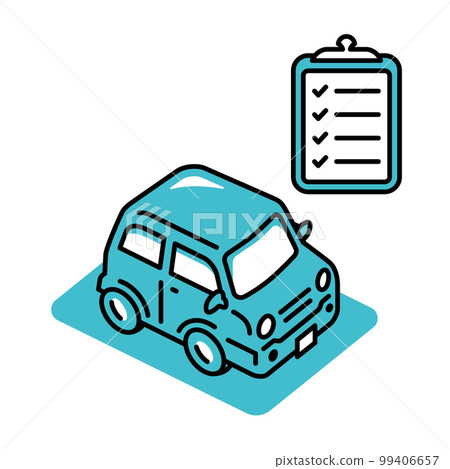 Light car and checklist 99406657