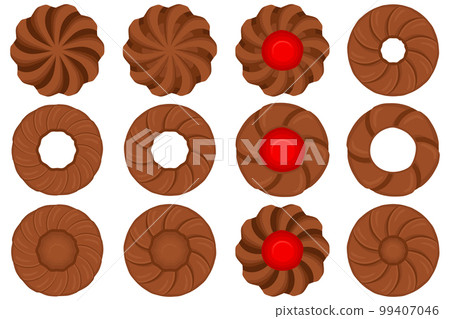 Big set homemade cookie different taste in pastry biscuit 99407046