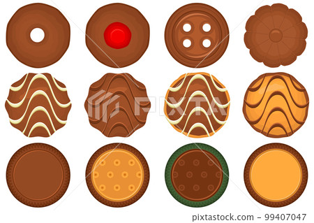 Big set homemade cookie different taste in pastry biscuit 99407047