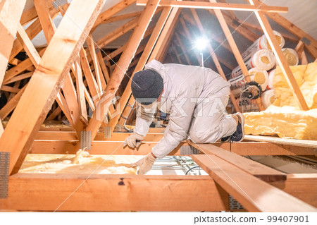 thermal insulation with glass wool 99407901