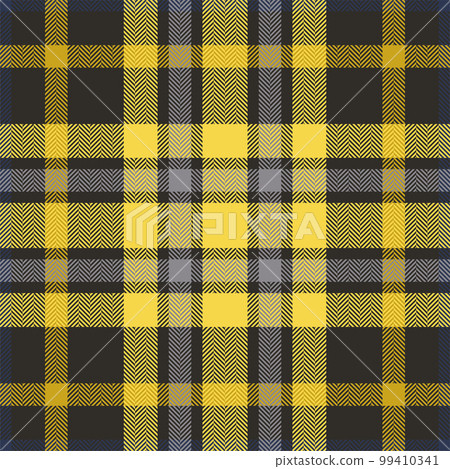 Plaid check pattern. Seamless fabric texture. Tartan textile print. 99410341