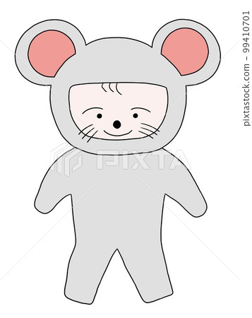 穿老鼠裝的嬰兒 穿老鼠裝的嬰兒 99410701