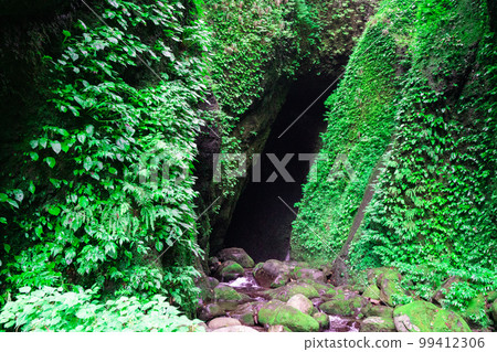 Entrance to the cave with the mysterious Shiwagara Falls 2 Shinonsen-cho, Mikata-gun, Hyogo Prefecture Entrance to the cave with the mysterious Shiwagara Falls 2 Shinonsen-cho, Mikata-gun, Hyogo Prefecture 99412306