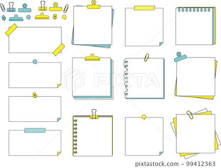 紙張變化框架集 99412363