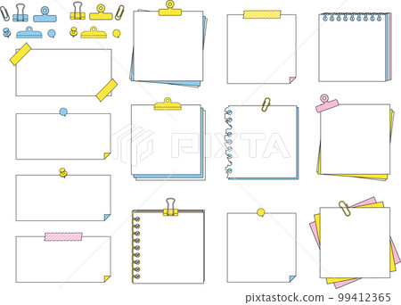 紙張變化框架集 99412365