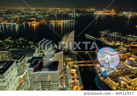 橫濱港未來夜景 99412937