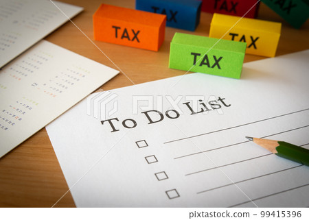 待辦事項清單 待辦事項清單 報稅表 99415396