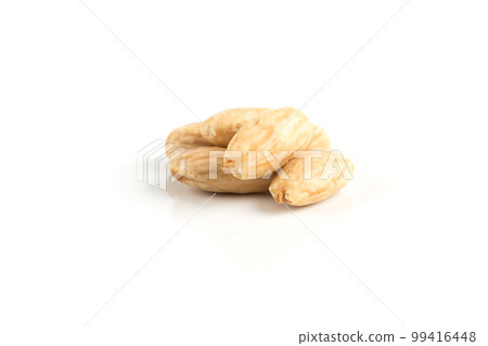 blanch almond on white 99416448