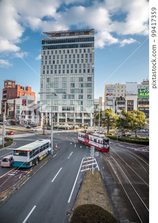 《愛知縣》豐橋站前電車 《愛知縣》豐橋站前電車 99417359