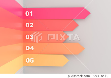 Modern and Minimal design for infographics options background. 99418410