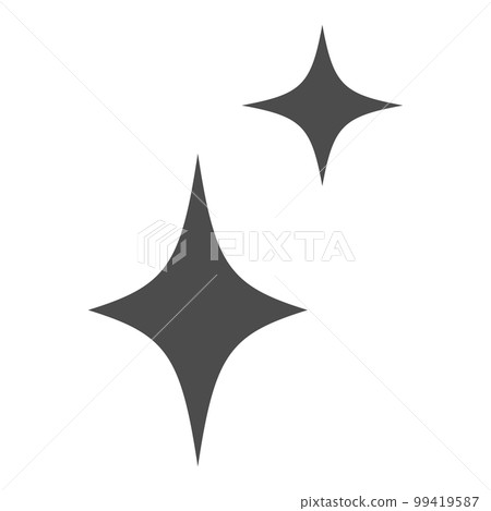 簡單的閃光矢量圖標說明 簡單的閃光矢量圖標說明 99419587