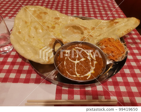 Authentic Indian Cuisine Nan Curry Authentic Indian Cuisine Nan Curry 99419650