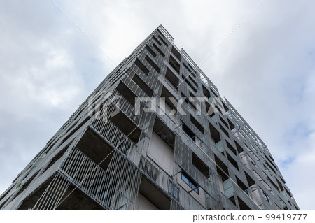 Modern business district in Oslo, Norway 99419777