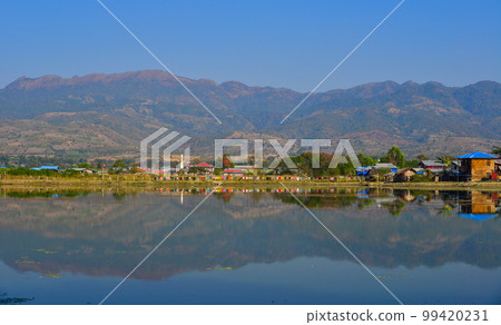Landscape of Inle Lake, Myanmar Landscape of Inle Lake, Myanmar 99420231