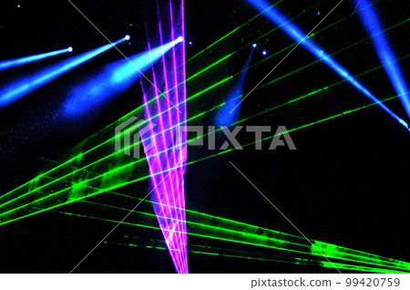 Laser show at a live concert Laser show at a live concert 99420759