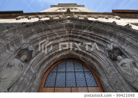 The Franciscan church of Salzburg, Austria The Franciscan church of Salzburg, Austria 99421098