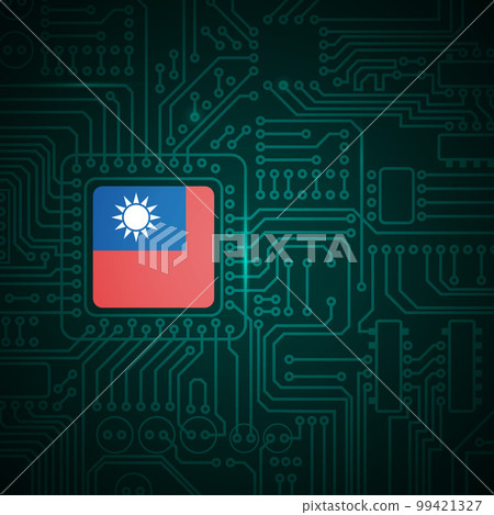 Electric circuit Taiwan background Electric circuit Taiwan background 99421327