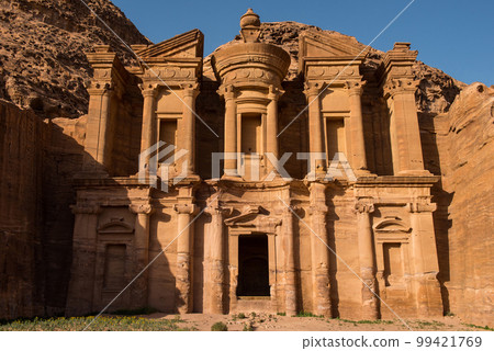 Facade of Monastery. Petra, Jordan Facade of Monastery. Petra, Jordan 99421769