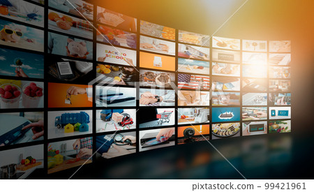 Television streaming, TV broadcast Television streaming, TV broadcast 99421961