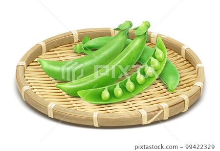 snap peas 小吃豌豆插畫真實 99422329