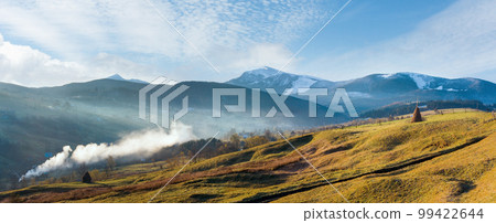 Daybreak in mountain 99422644