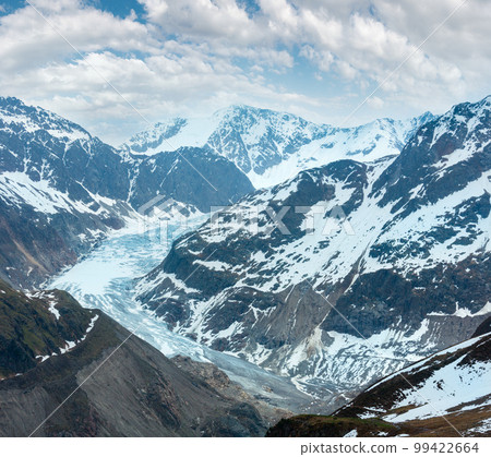 Summer view to Kaunertal Gletscher (Austria, Tirol). Summer view to Kaunertal Gletscher (Austria, Tirol). 99422664