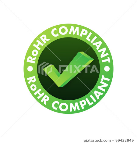 RoHS compliant symbol, label. Quality mark. RoHS icon. Restriction of Hazardous Substances Directive. RoHS compliant symbol, label. Quality mark. RoHS icon. Restriction of Hazardous Substances Directive. 99422949