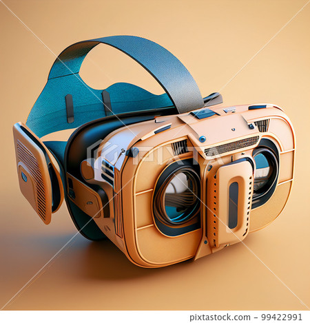 virtual reality headset, 3D render style, futuristic, AI generated virtual reality headset, 3D render style, futuristic, AI generated 99422991