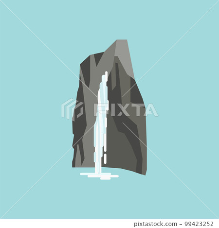 Cascata dos Anjos waterfall in Madeira. 99423252