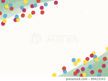 Colorful polka dots background Colorful polka dots background 99423343