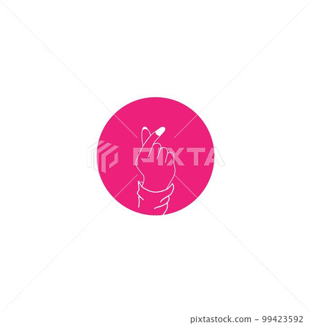 Mini love icon. Mini love icon. 99423592