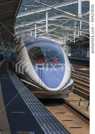 三洋新幹線500系新幹線新山口站月台 99423686