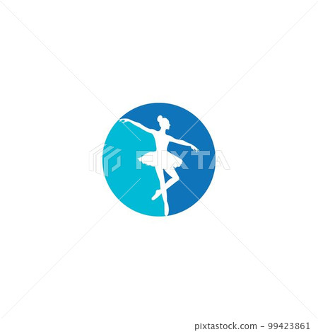 Ballet logo. Ballet logo. 99423861