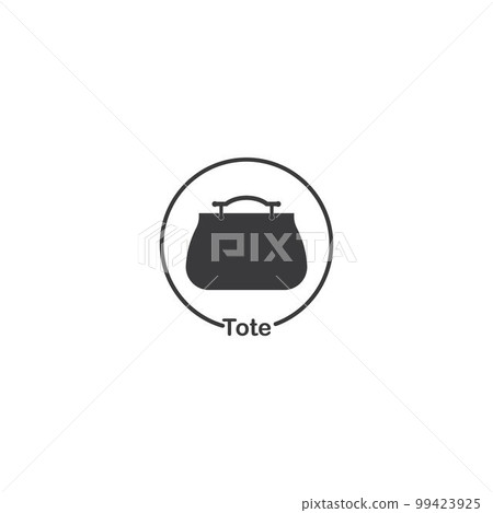 Tote bag icon. Tote bag icon. 99423925
