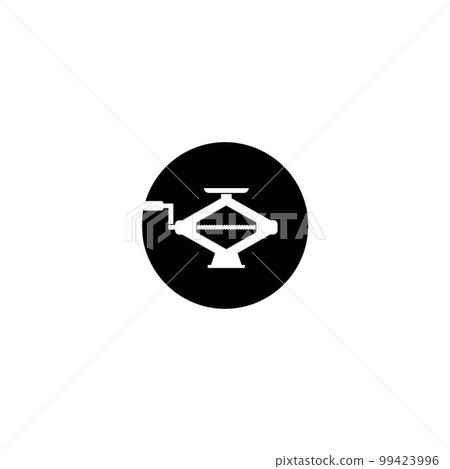 Hydraulic jack icon 99423996