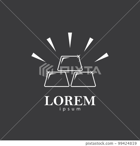 gold bar icon gold bar icon 99424819
