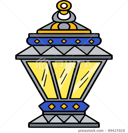 Ramadan Lantern Cartoon Colored Clipart Ramadan Lantern Cartoon Colored Clipart 99425928