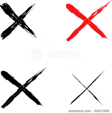 Handwritten cross batten mark set 99425988