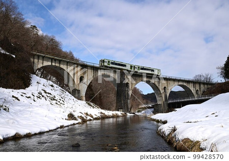 Galaxy Dream Line Kamaishi Line (JR Kamaishi Line) Meganebashi Galaxy Dream Line Kamaishi Line (JR Kamaishi Line) Meganebashi 99428570