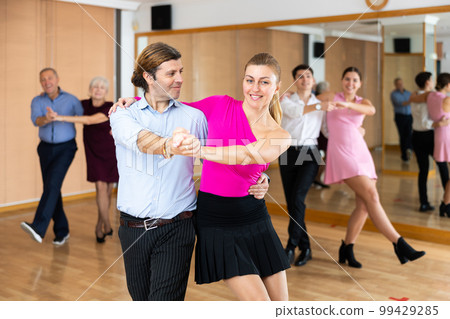 expirienced woman with partner in jive expirienced woman with partner in jive 99429285