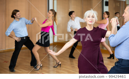 mature parthners dance cha cha cha Stock Photo 99429461 PIXTA