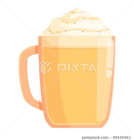 Spice latte drink icon cartoon vector. Fall cup. Food dessert Spice latte drink icon cartoon vector. Fall cup. Food dessert 99430461