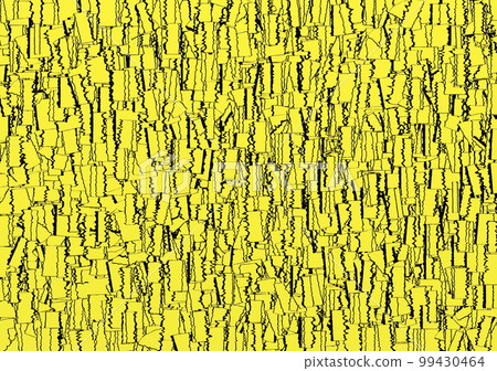 黃色和黑色抽像圖案背景材料 99430464