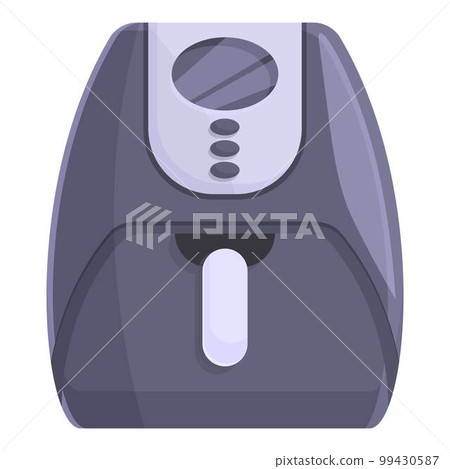 Oil air fryer icon cartoon vector. Cook food. Roast machine Oil air fryer icon cartoon vector. Cook food. Roast machine 99430587