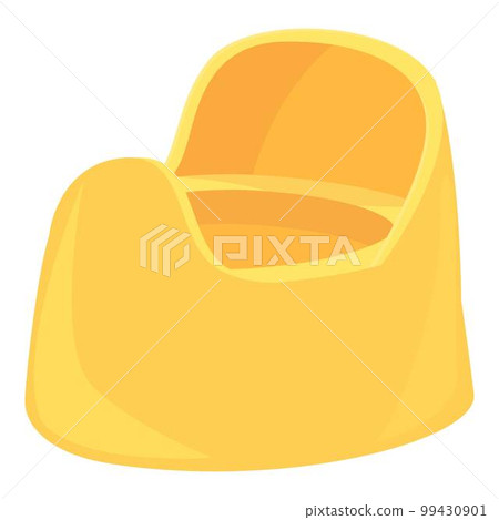 Lavatory potty icon cartoon vector. Baby toilet. Hygiene pot Lavatory potty icon cartoon vector. Baby toilet. Hygiene pot 99430901