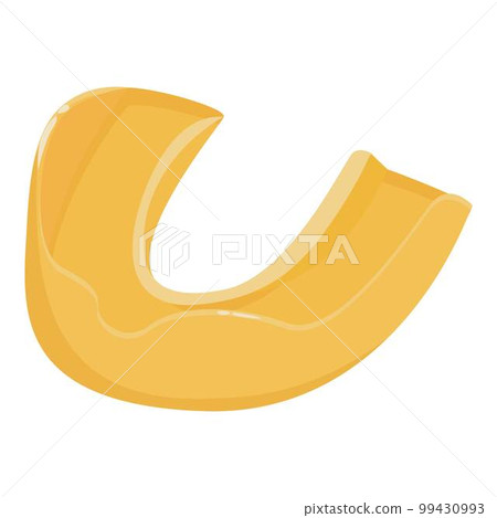 Teeth guard icon cartoon vector. Sport mouthguard. Boxing storage Teeth guard icon cartoon vector. Sport mouthguard. Boxing storage 99430993