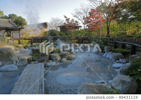 別府地獄之旅之一的大西法津地獄的風景 99431119