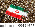 flag on the soil 99431625