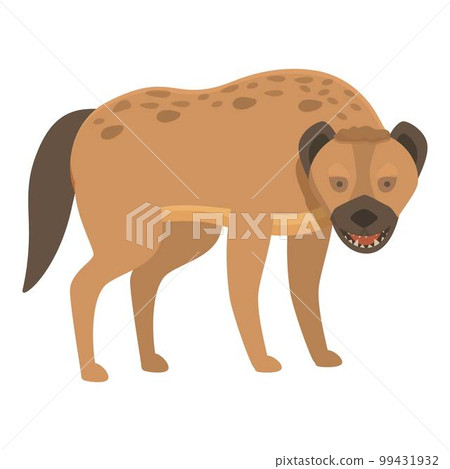 Young hyena icon cartoon vector. Cute animal. Mammal nature 99431932