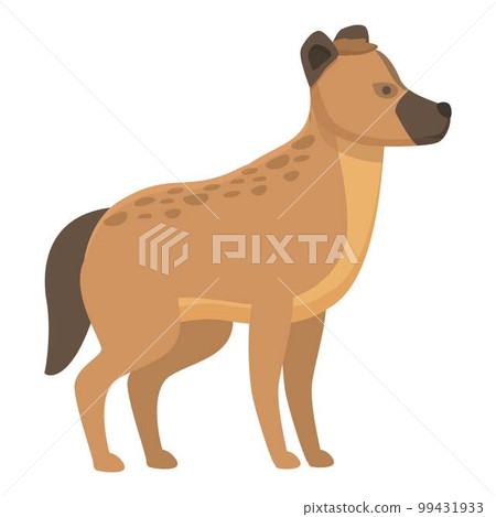 Young hyena icon cartoon vector. Wild animal. Cute mammal 99431933